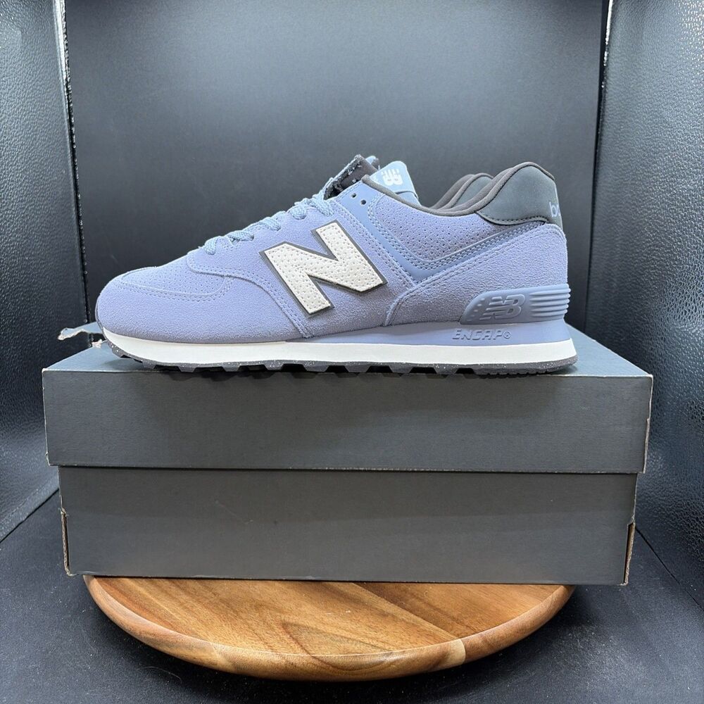 New Balance 574 Womens Size 9.5 Running Shoes Dusk Shower Sea Salt WL574TPN
